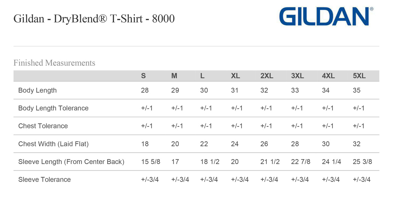 Adult PE Uniform T-shirt