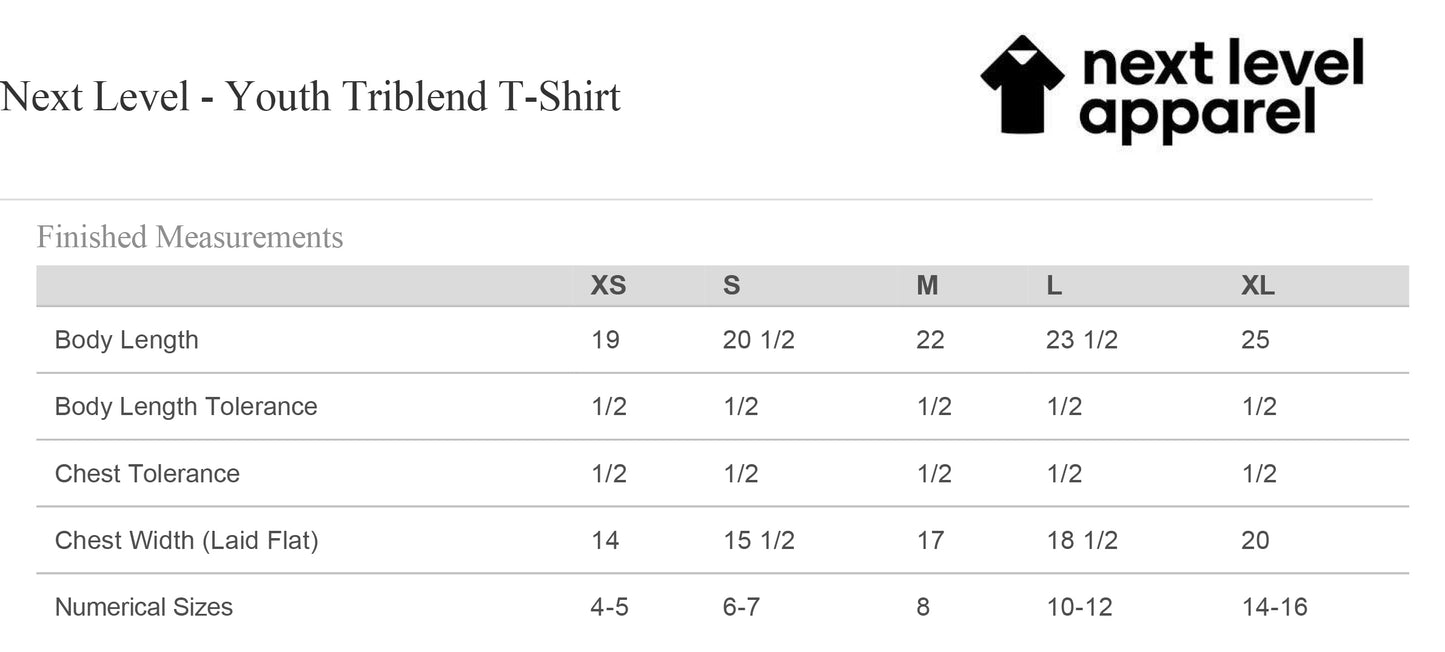 Next Level - Youth Triblend T-Shirt